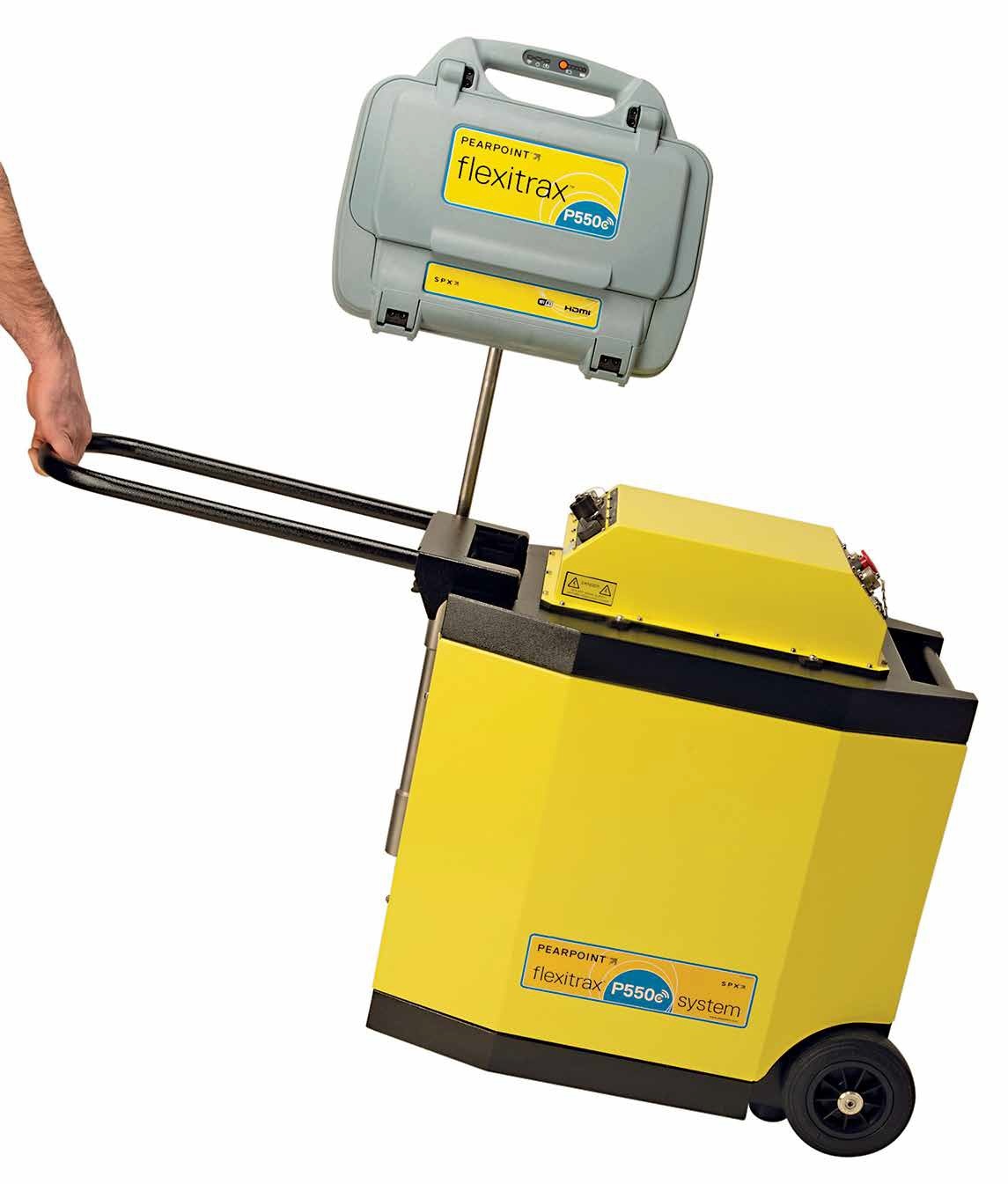 Pearpoint Flexitrax P550c Modular Crawler System Inspection Camera Accuracy: 100% Mm/m
