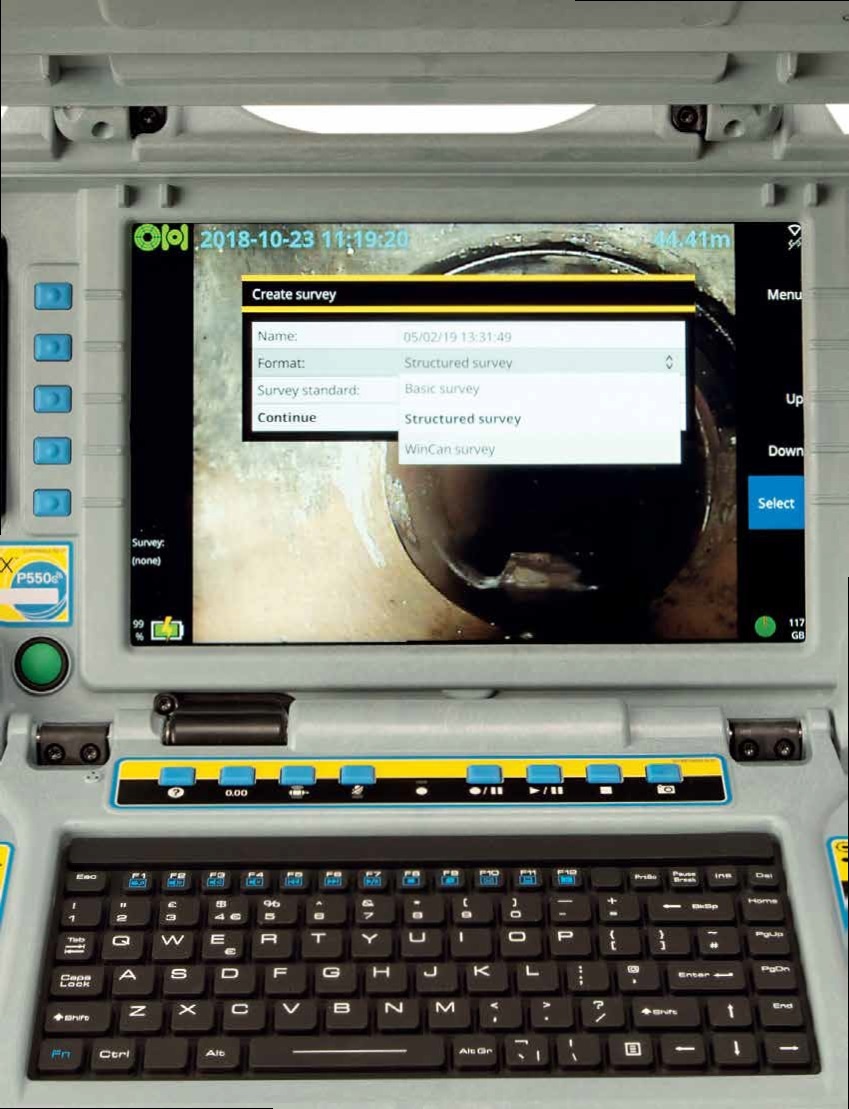 Pearpoint Flexitrax P550c Modular Crawler System Inspection Camera Accuracy: 100% Mm/m
