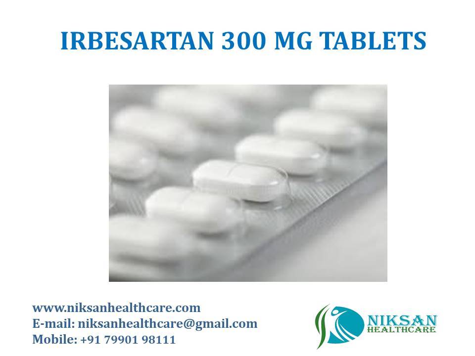 Irbesartan 300 Mg Tablets General Medicines