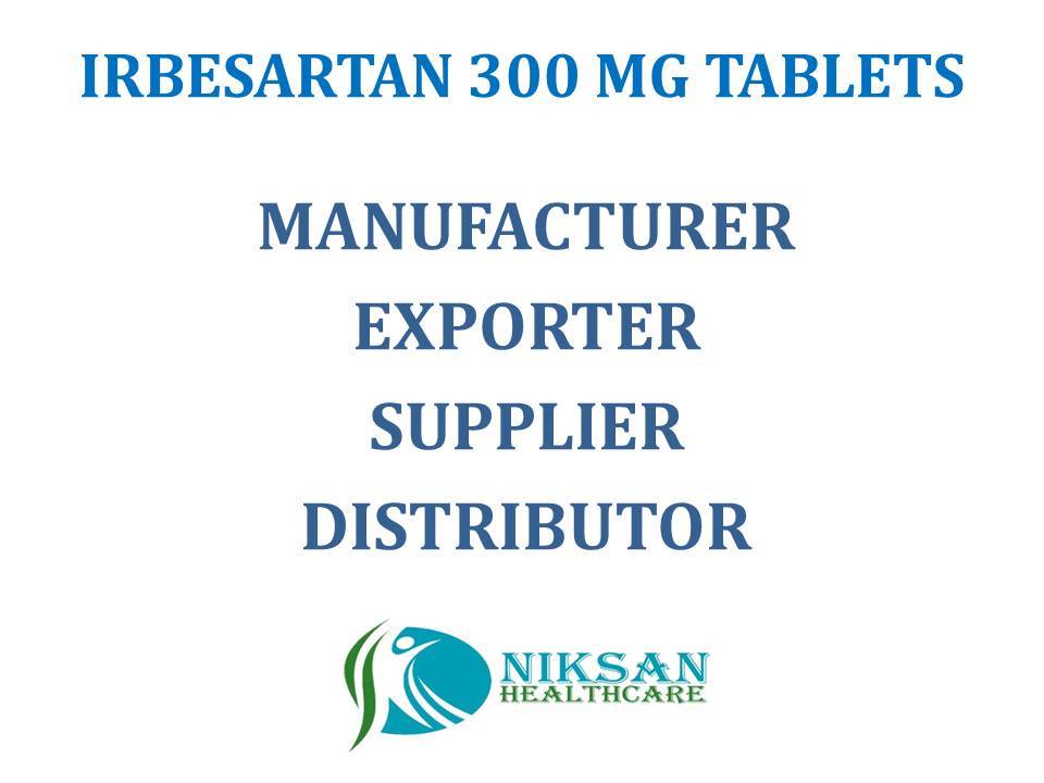 Irbesartan 300 Mg Tablets General Medicines