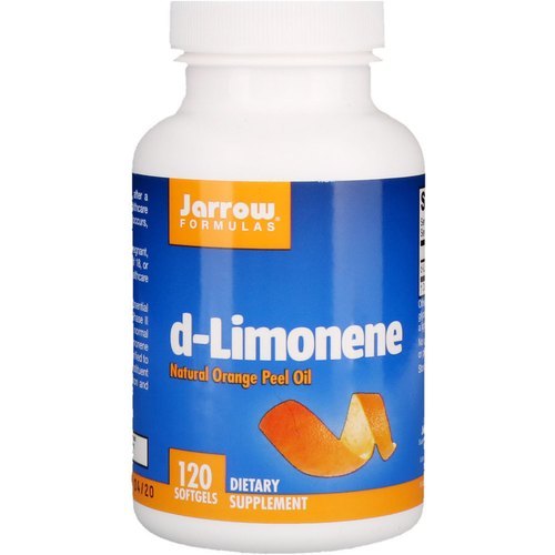 Jarrow Formulas, D-Limonene, 120 Softgels Efficacy: Promote Healthy & Growth