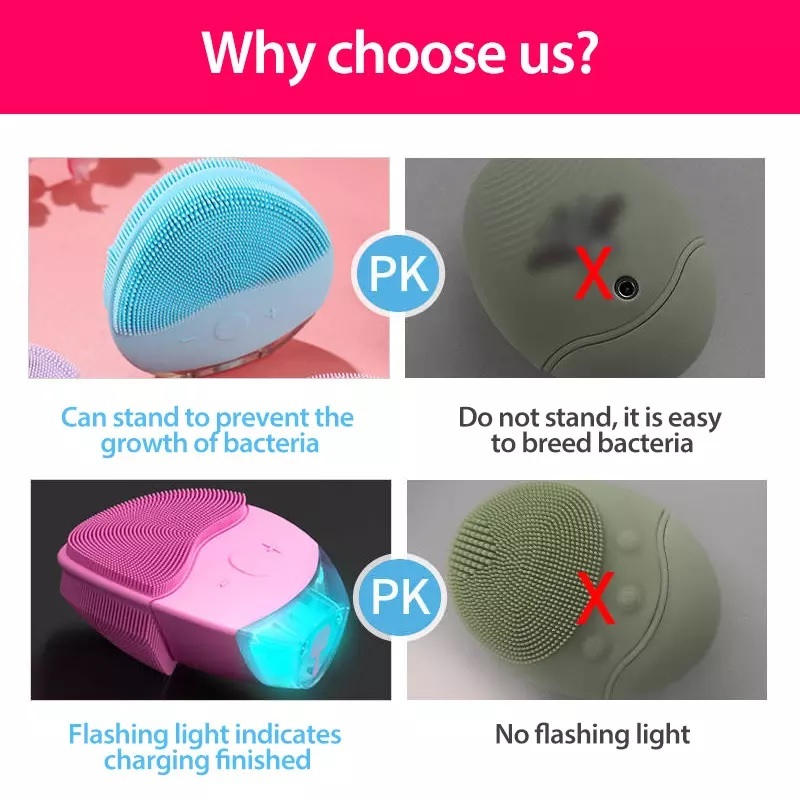 Electrical Facial Massager Brush Battery Life: No