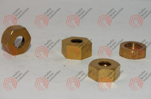 Brass Hexagon Nut Application: Industrial