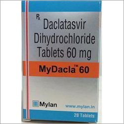 60 मिलीग्राम डैकलाटसवीर डायहाइड्रोक्लोराइड टैबलेट सामान्य दवाएं