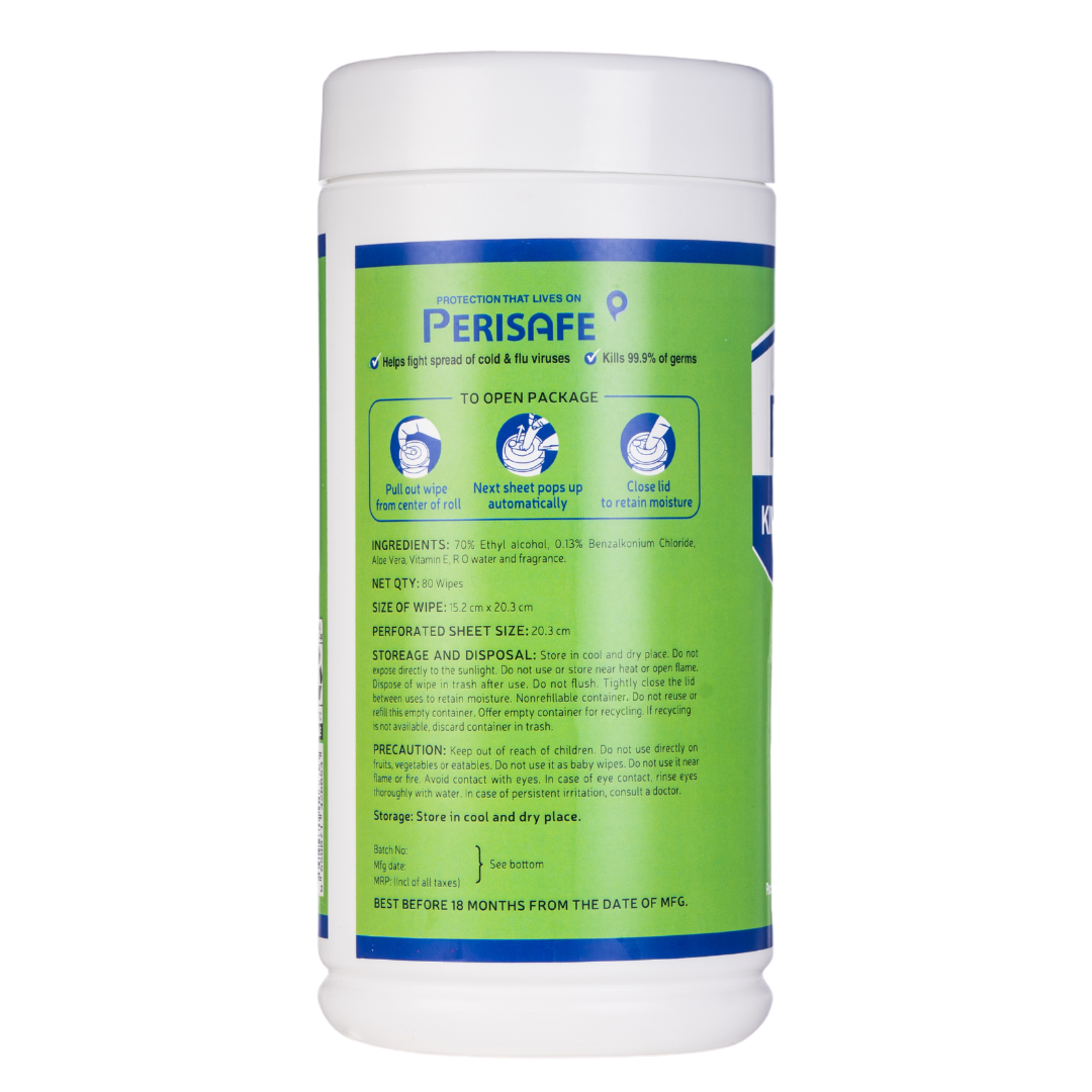 Multipurpose Sanitizing Disinfectant Wipes