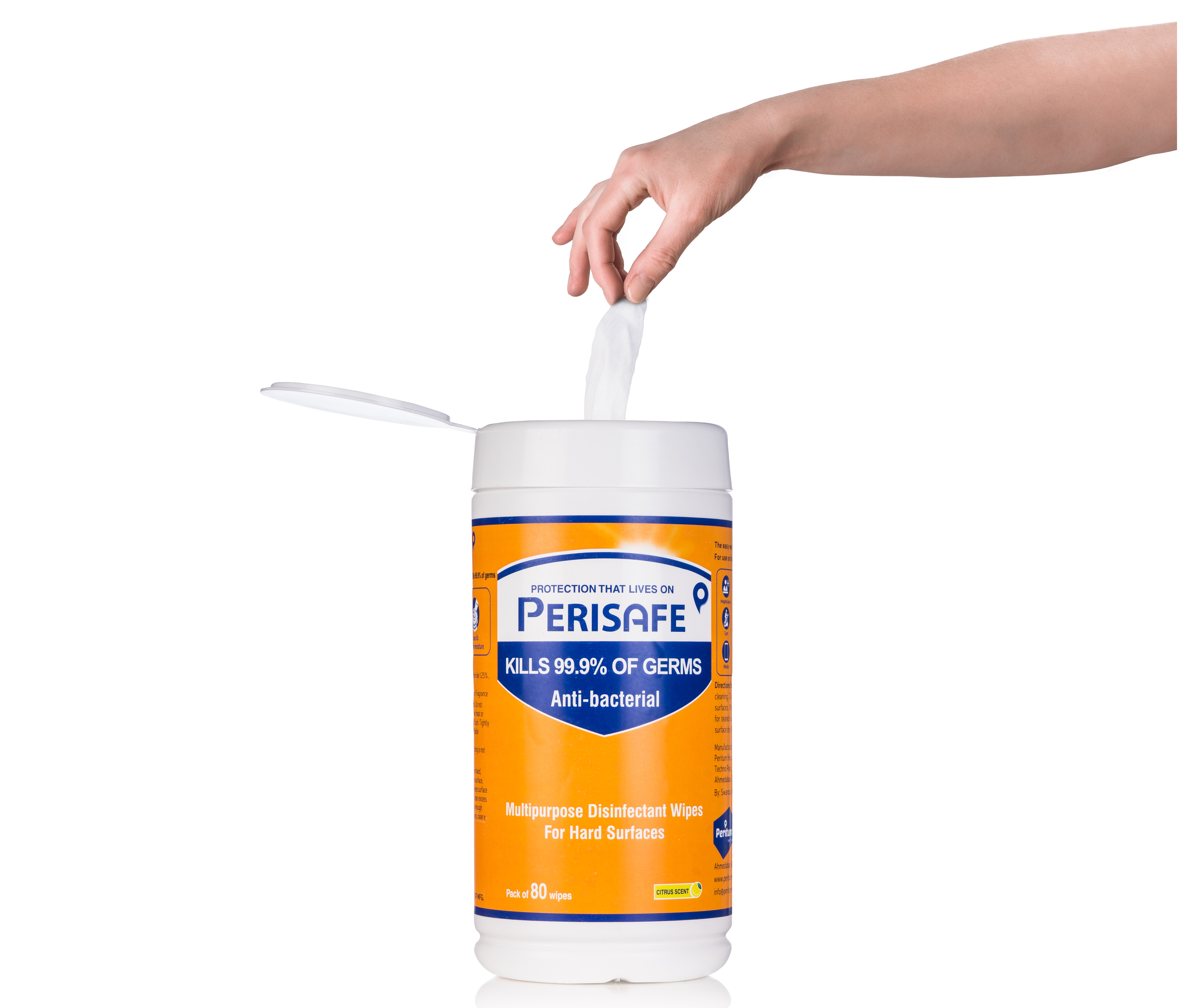 Antibacterial Multipurpose Disinfectant Wipes Shelf Life: 18 Months