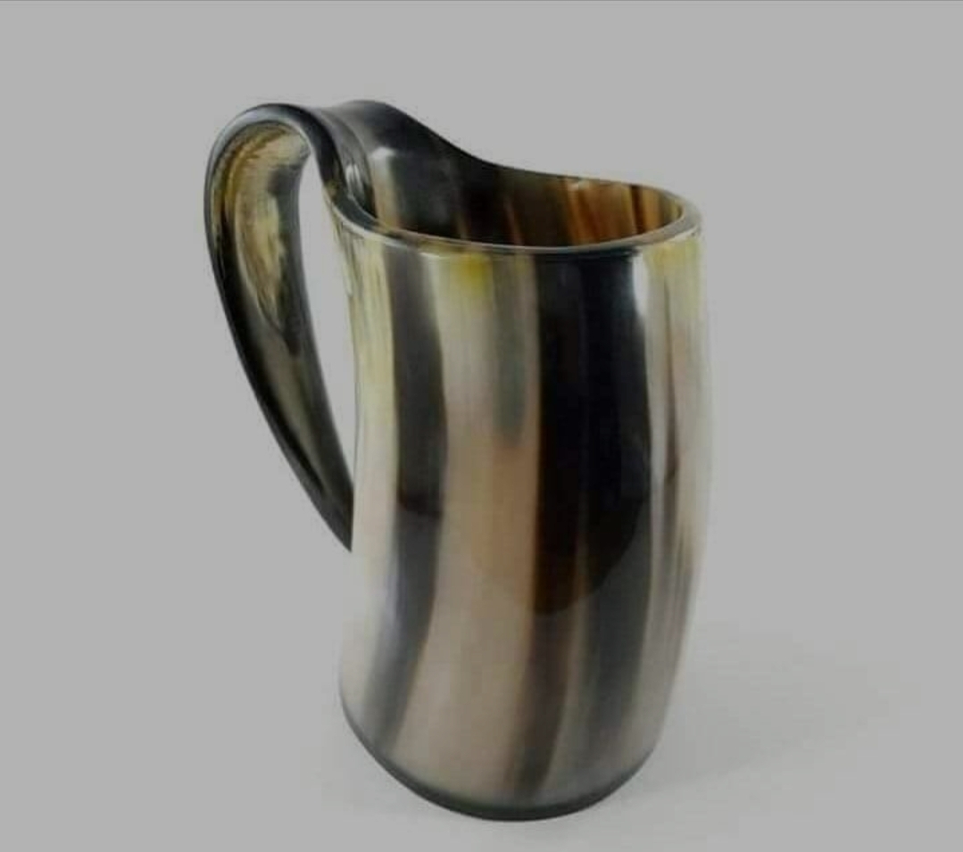 Durable Horn Mug Natural Color
