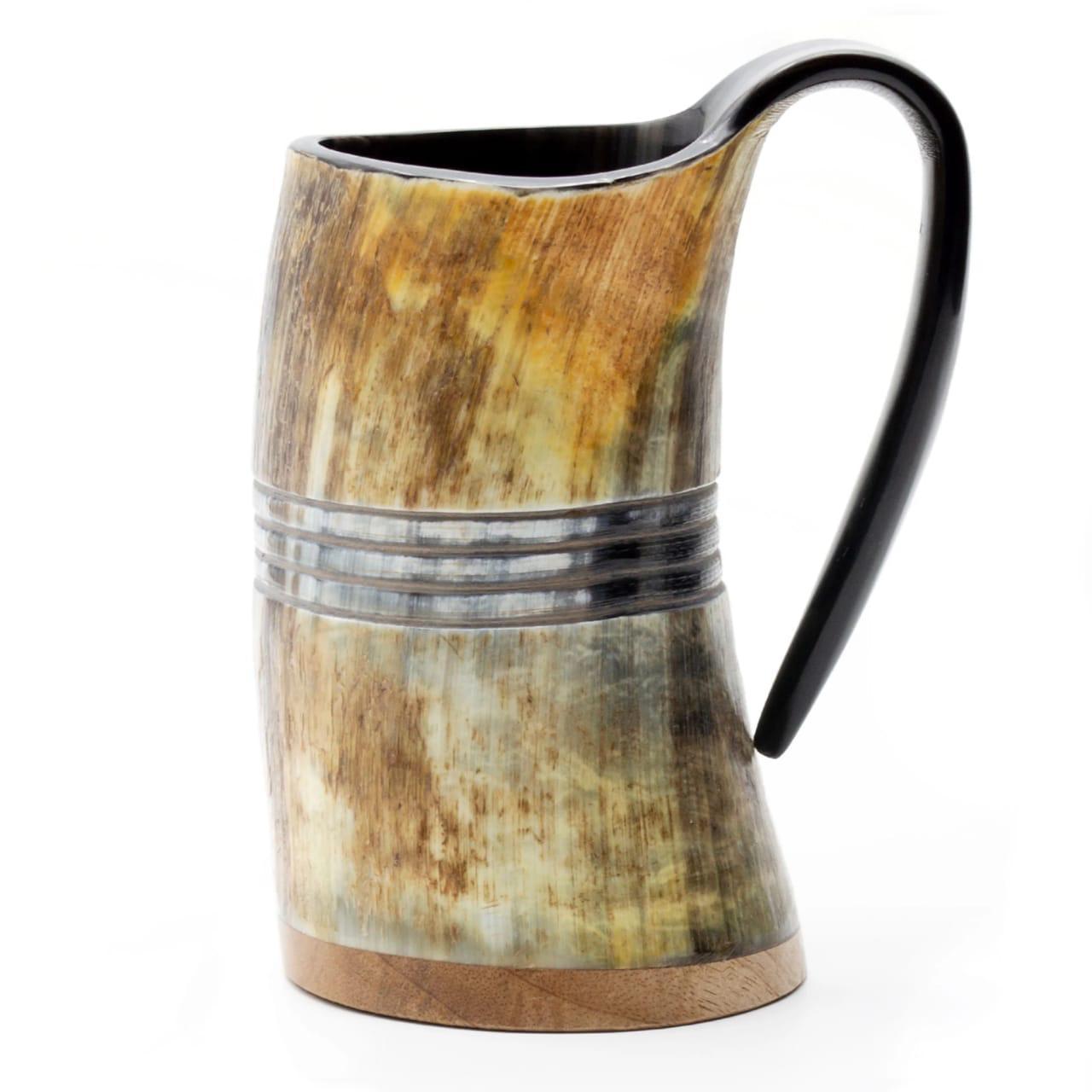 Durable Horn Mug Natural Color