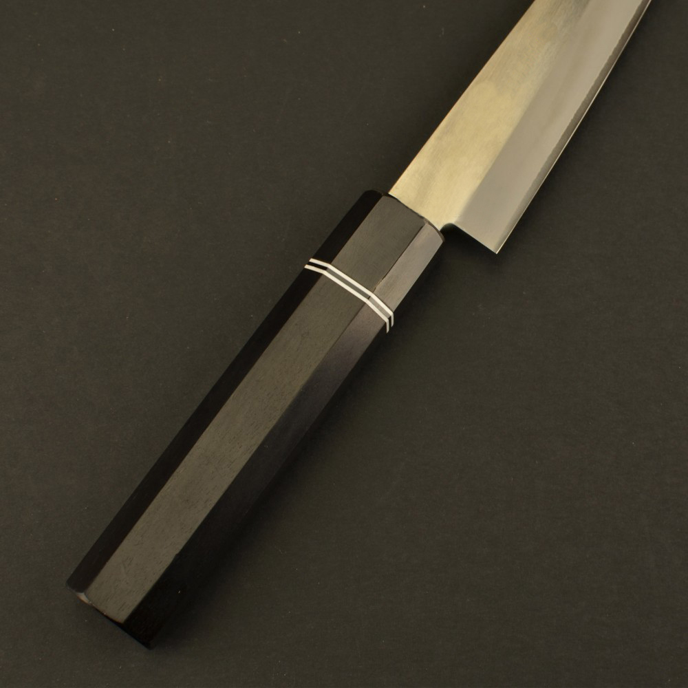Black Knife Horn Handle Blank