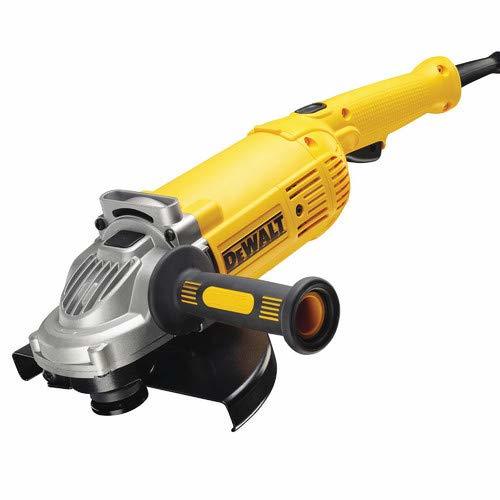 Yellow Dewalt Dwe-493 7' Large Angle Grinder