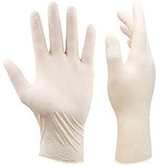 White Romson Surgical Gloves