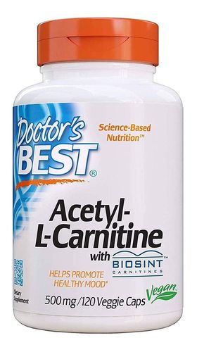 Doctors Best Acetyl L-Carnitine 500 Mg 120 Capsules Efficacy: Promote Healthy & Growth