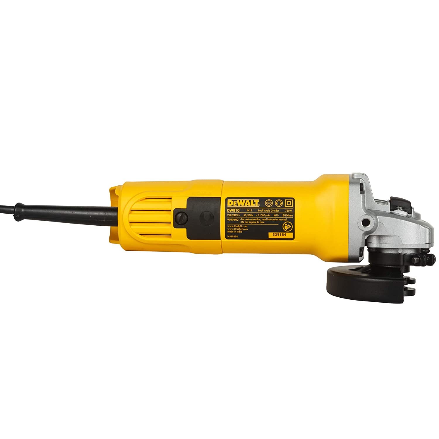 Yellow Angle Grinder Dewalt