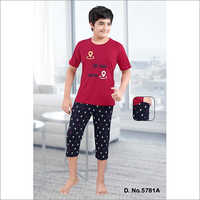 Skin Friendly Breathable Multi-color Printed Pattern Girls Nightwear at  Best Price in Wankaner