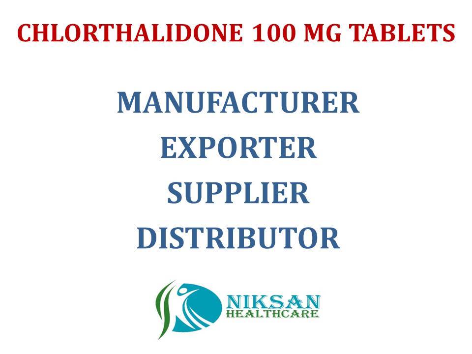 Chlorthalidone 100 Mg Tablets General Medicines