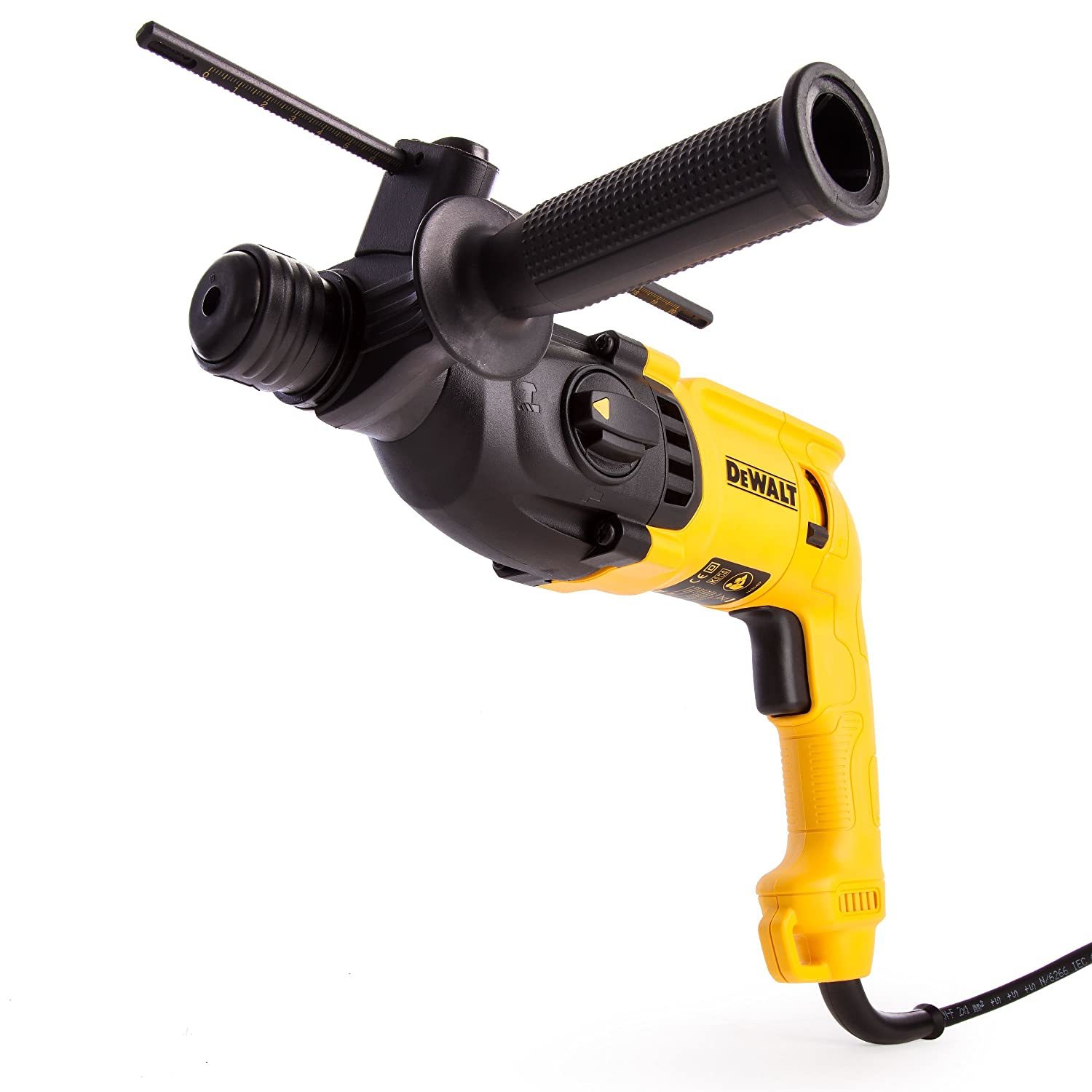Yellow And Black Plus Hammer Drill Machine
