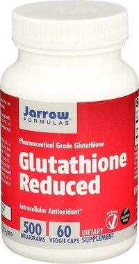 Jarrow Formulas Reduced Glutathione, Supports Liver Health, 500 Mg, 120 Veggie Caps Efficacy: Promote Healthy & Growth