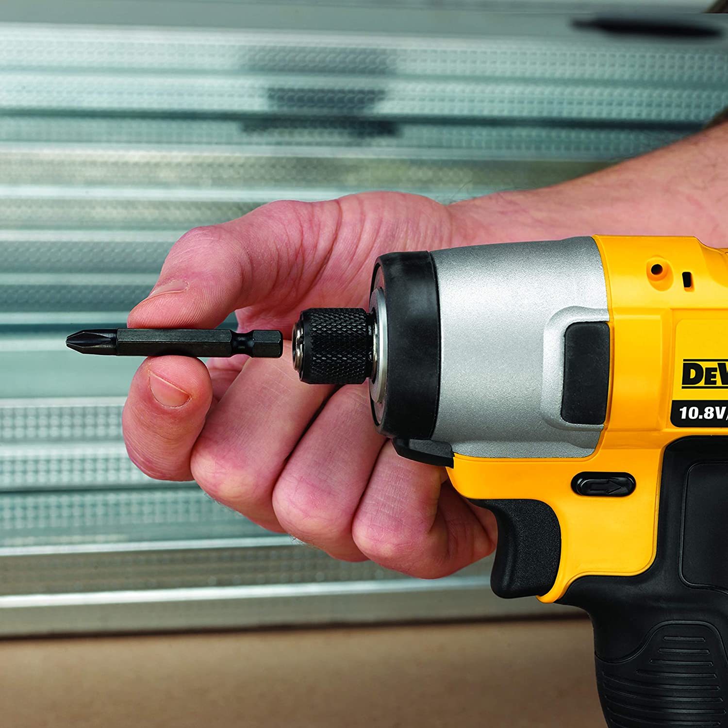 Yellow And Black Cordless Impect Wrench Driver Dewalt