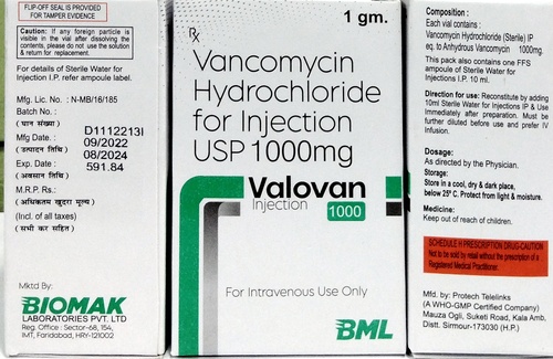 Liquid Vancomycin Hcl Injection