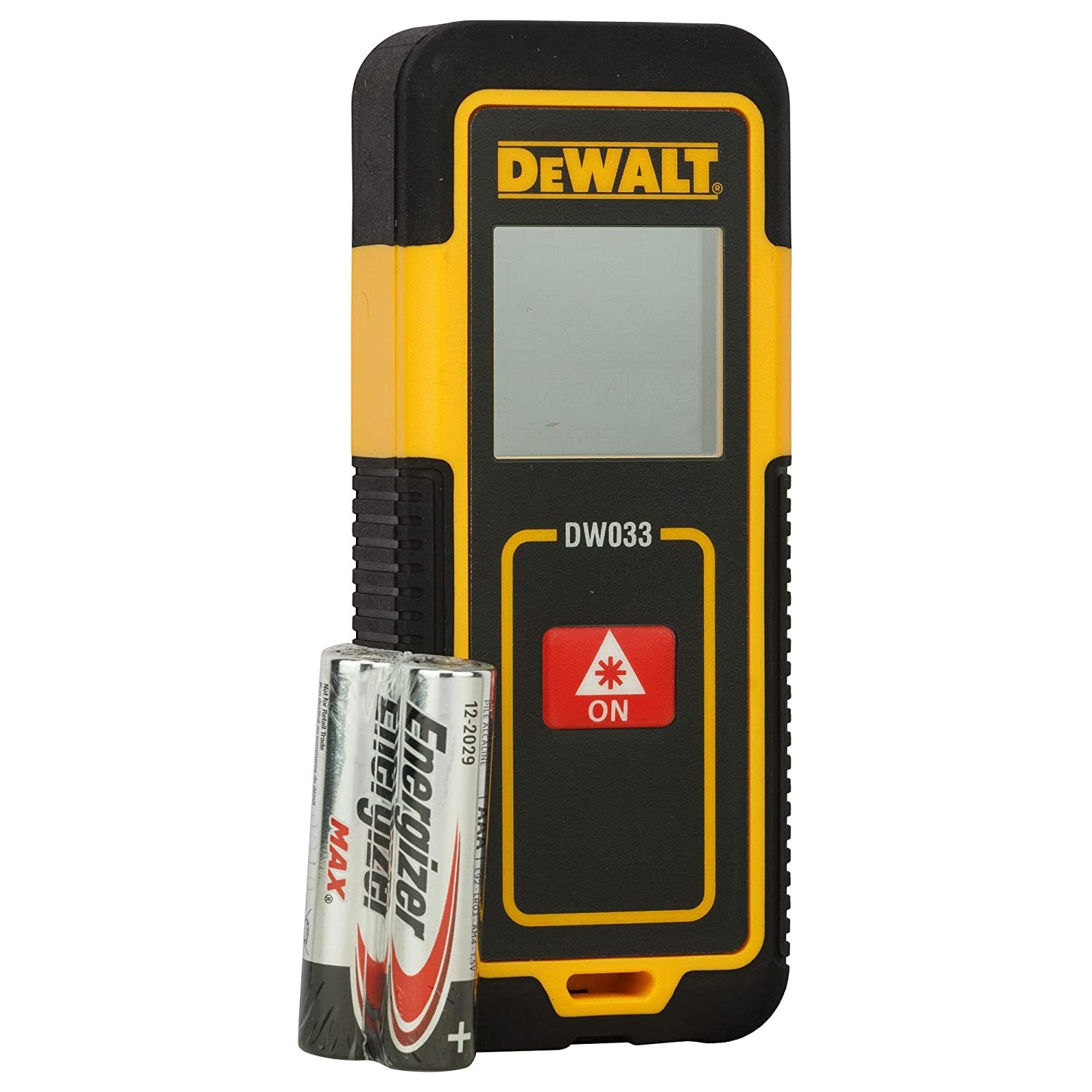 Yellow And Black Laser Distance Miter Dewalt Dw033-xj-30 M
