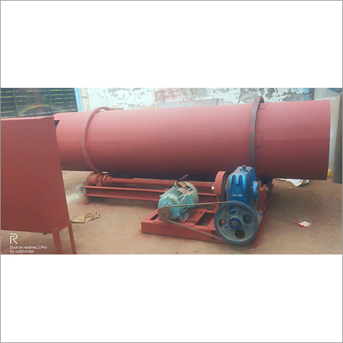 Sand Dryer Machine - Mild Steel, 50 Kg Per Min Capacity | Electric Drive, 10 HP Motor Power, Manual Automation, 1 Year Warranty