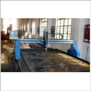Gantry Flame Cutting Machine - Electric Drive, Blue Color | Full Automatic, Eco-friendly, Low Noise, Accurate, Multi-head Cutting