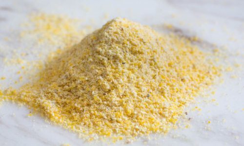 Yellow Corn Crush Raw Corn Dry Place