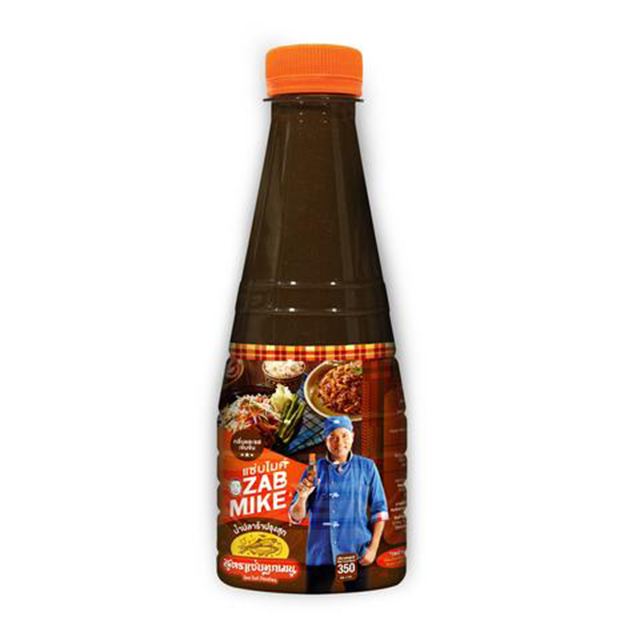 Brown Zabbmike Fermented Fish Sauce Universal Formula 350 Ml