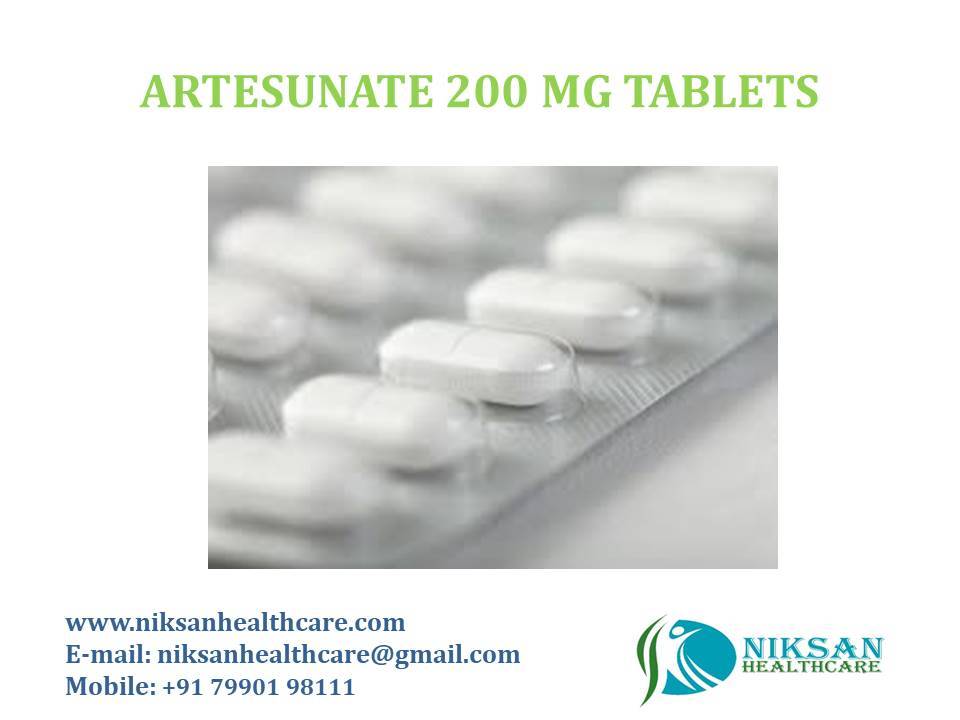 Artesunate 200 Mg Tablets - 200 Mg Dosage | Anti-malaria Treatment, High-quality Pharmaceutical Formulation, Suitable For All, Store In Cool Dry Place