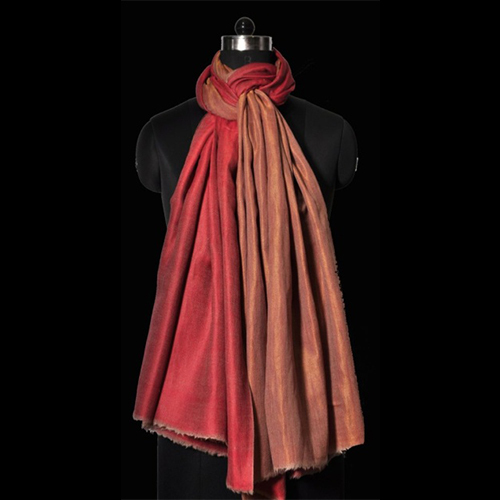 Cashmere Zari Plain Reversible Shawls