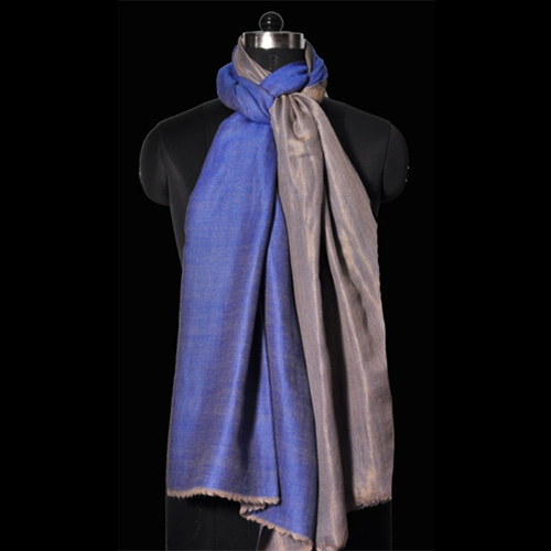 Cashmere Zari Plain Reversible Shawls