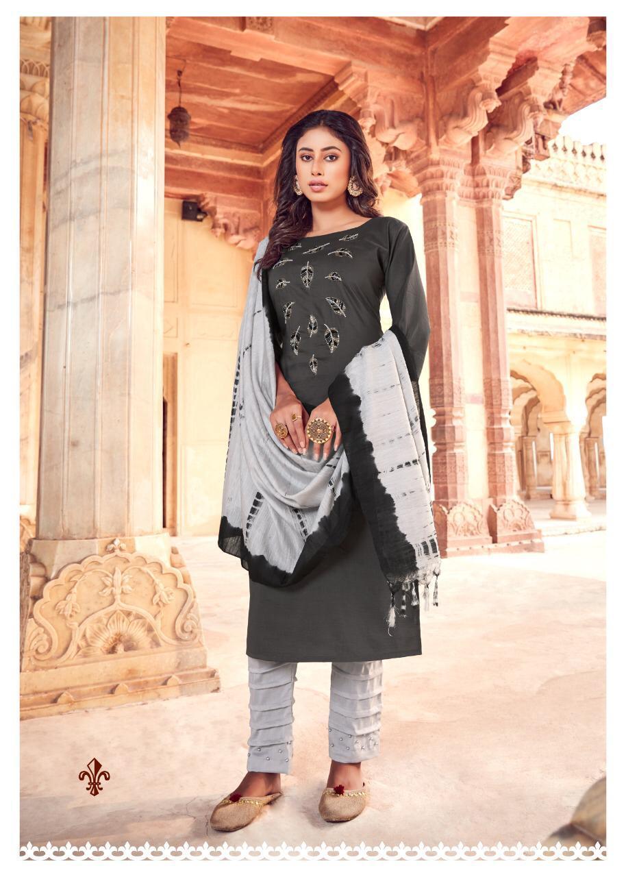 Padmani Vol-3 Moti Work Kurtis Set - Color: As Per Catalog