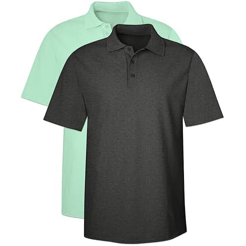 Corporate Polo T Shirt - Cotton Fabric, Short Sleeves , Polo Collar With Embroidered Detailing For Male Professionals