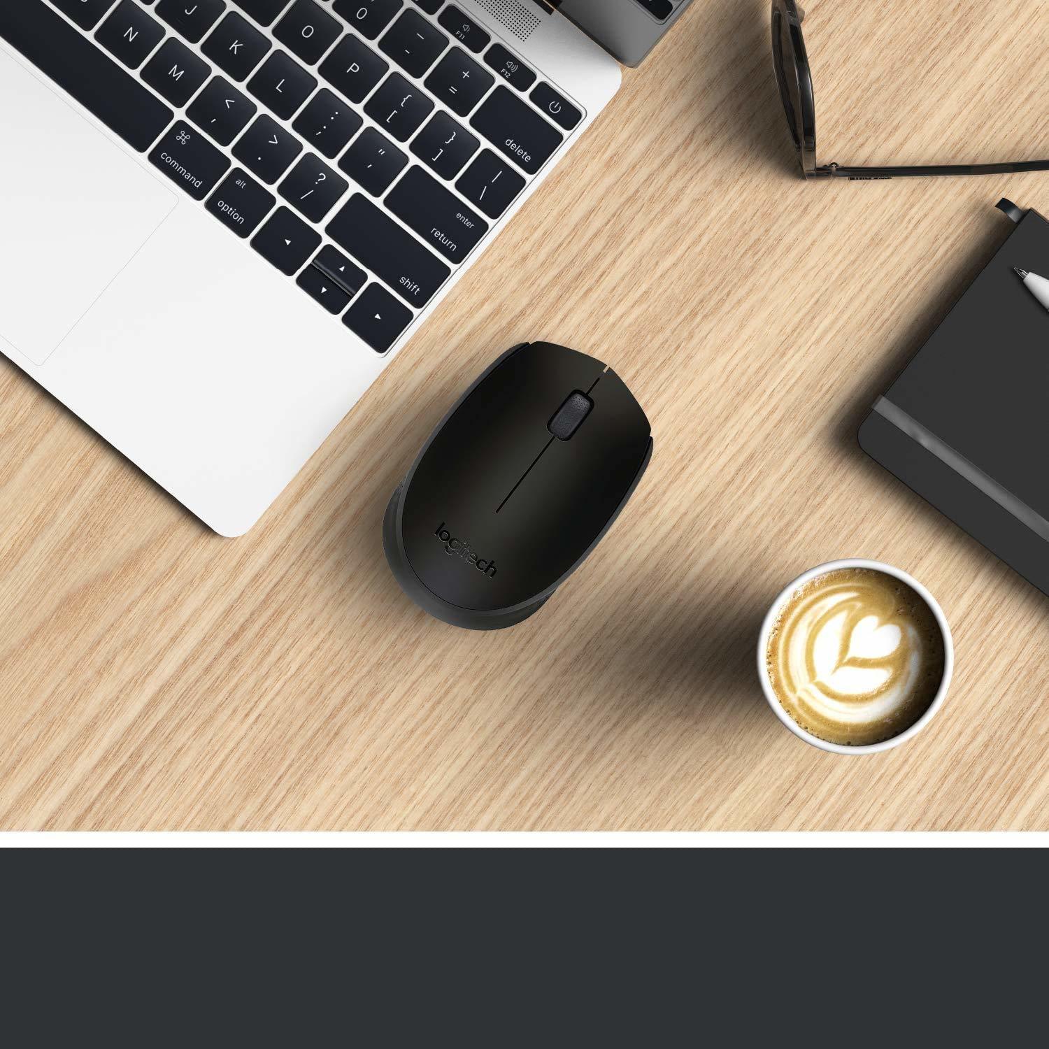 Logitech Wireless Mouse-2.4 Ghz With Usb Nano Receiver