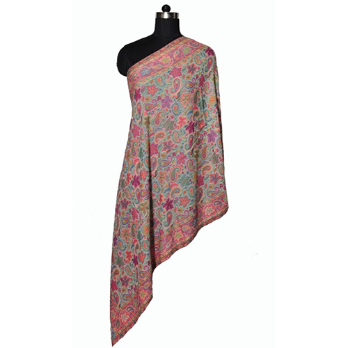 Fine Wool Kani Stole