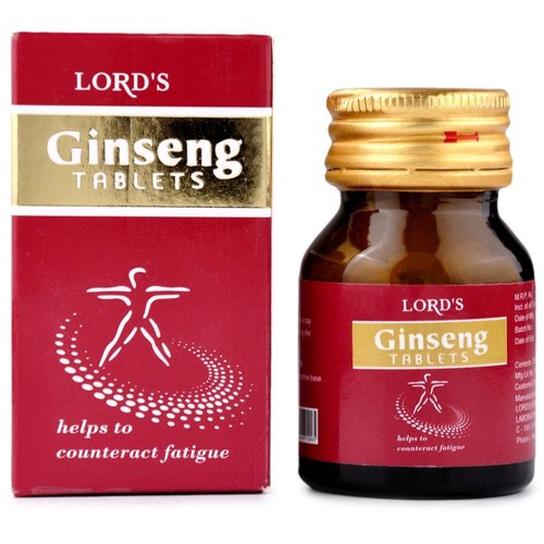 Ginseng Tablets - Dosage As Prescribed By Physician, Promote Nutrition & Provide Energy, Stored In Cool Dry Dark Place