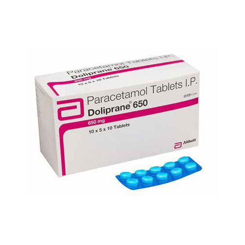 Paracetamol 250mg, 500mg, 650mg, 750mg Tablets General Medicines