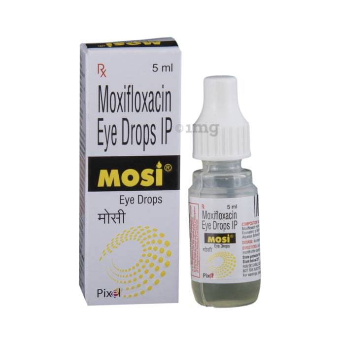 Moxifloxacin 0.5%w/v Eye Drop Age Group: Suitable For All Ages