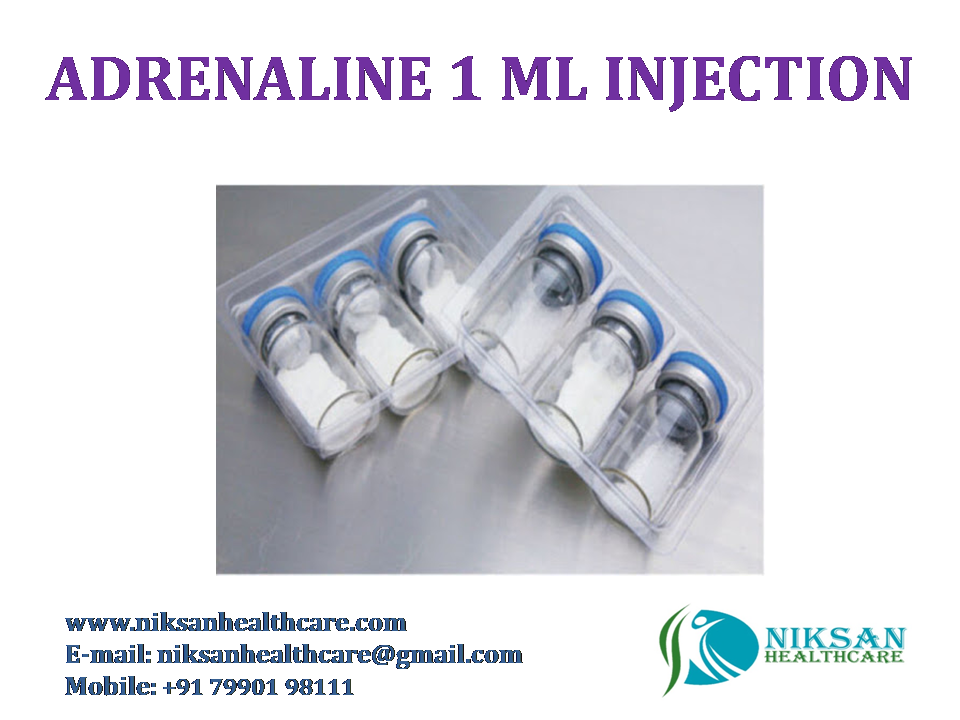 Adrenaline 1 Ml Injection General Medicines