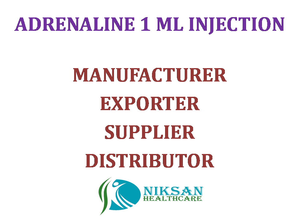 Adrenaline 1 Ml Injection General Medicines
