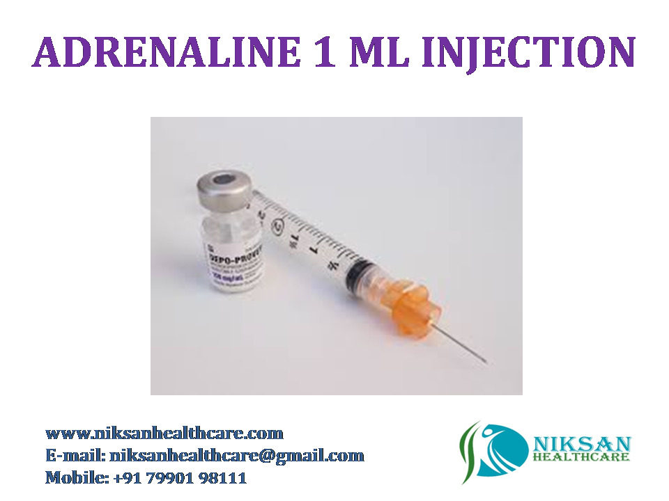 Adrenaline 1 Ml Injection General Medicines