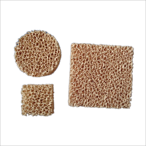 10Ppi-20Ppi High Quality Zirconia Ceramic Foam Filter Application: They Are Designed For Filtration Of Steel  Metal Liquid