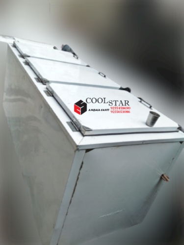 Deep Freezer - Stainless Steel, 700mm x 600mm x 1200mm | Energy Efficient, Durable Design, Large Capacity, Temperature Control, Easy Maintenance