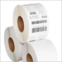 Direct Thermal Label - Paper, Customizable Size | White Color, Permanent Adhesive, Direct Thermal Printing Method