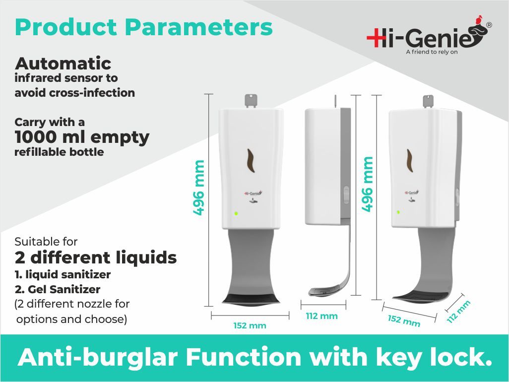 Swift Automatic Touchless Sensory Dispensers Age Group: Children