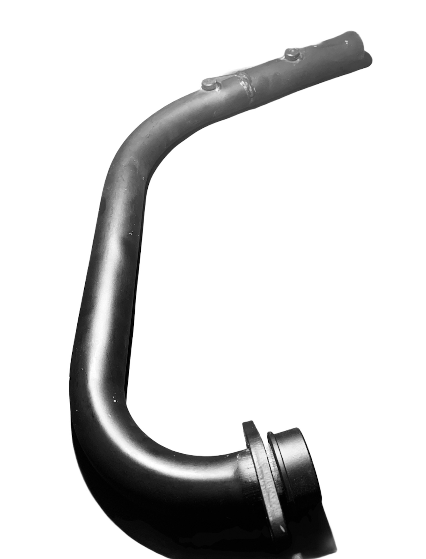 Bend Pipe Tvs Appachi - Color: Black