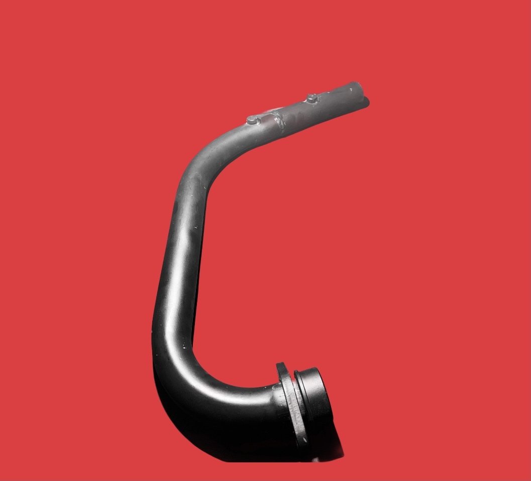 Bend Pipe Tvs Appachi - Color: Black
