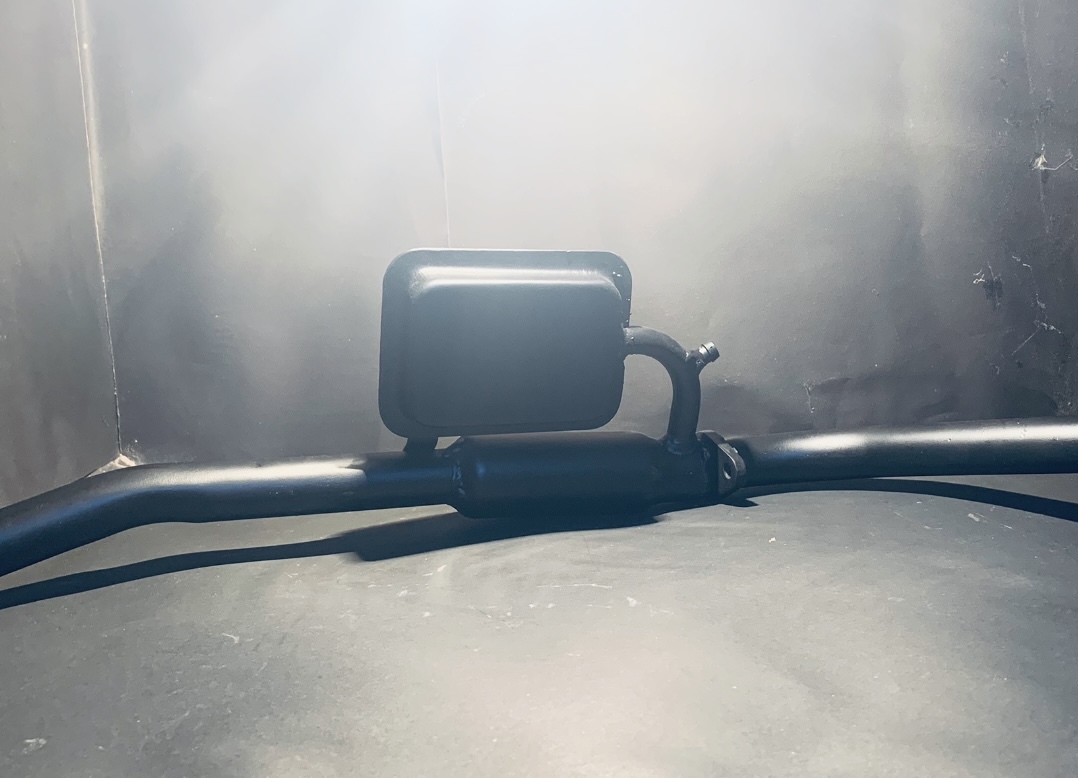 Two Wheeler Exhaust System Bend Pipe Discover-100