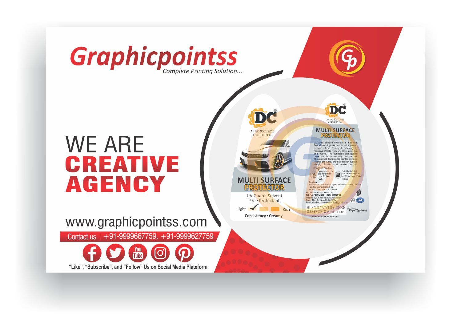 Multi Colour Customized Printed Stickers