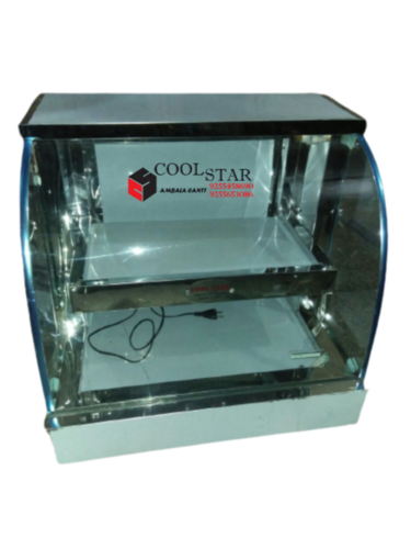 Curved Glass Display Counter